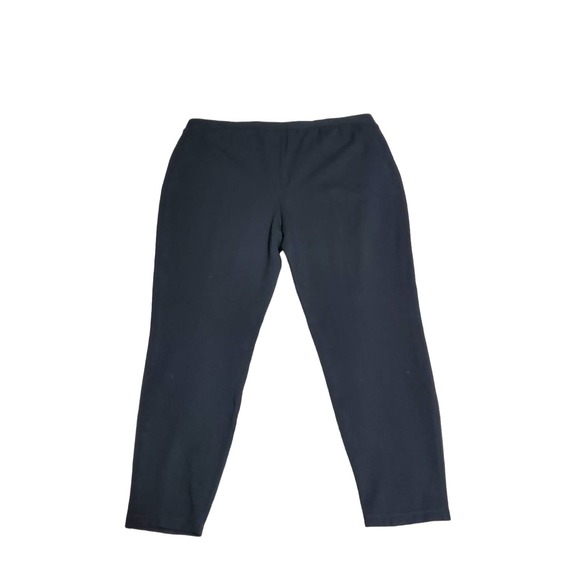 Chico's Pants - Chico's 3(16) So Slimming By Chico's Black Pull On Straight Leg Pants